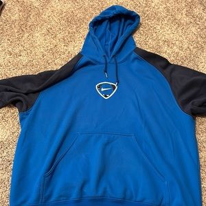 Men’s, size large, Nike brand hooded sweatshirt.